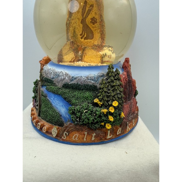 Salt Lake City 2002 Olympic Winter Games Snow Globe Rare Vintage Southwestern - Picture 5 of 9